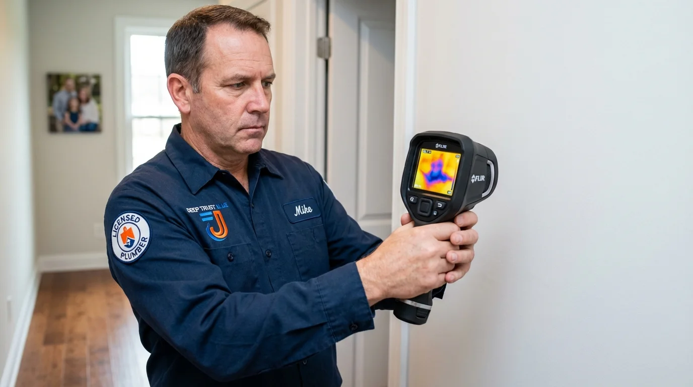 Thermal imaging leak detection by Johns Plumbing LLC in Cross City